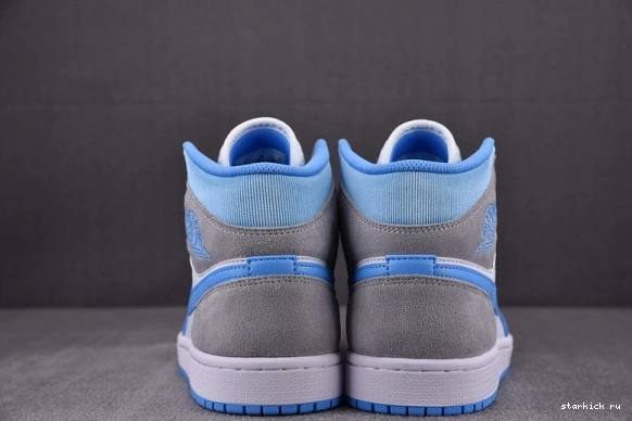 Jordan Mid Grey Blue DX9276-100 1 University DX9276-100 1216